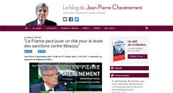 Desktop Screenshot of chevenement.fr